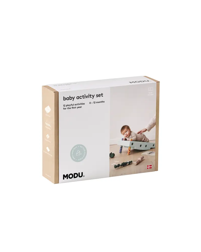 Aktivitetset Baby - Ocean Mint/Forest Green | Leksaker - Aktivitetsleksaker - Motorikleksaker | BabyMode