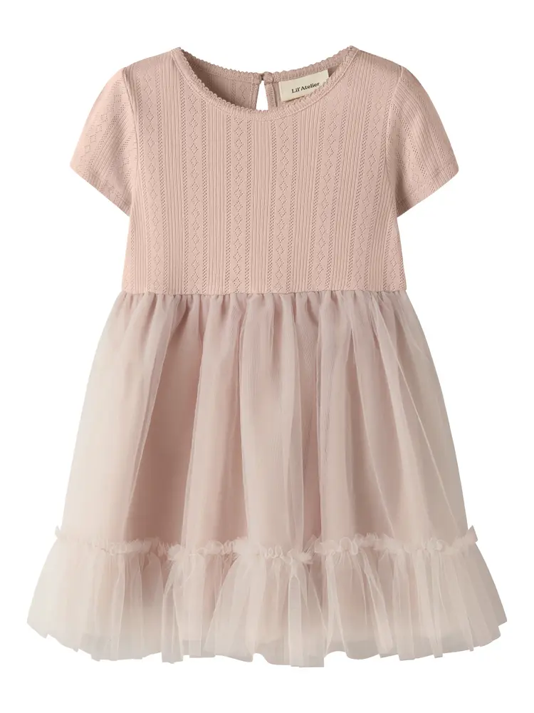 Fanella Tulle Klänning - Peach Whip - 104 | Barnkläder - Toppar - Klänningar - Klänningar | BabyMode