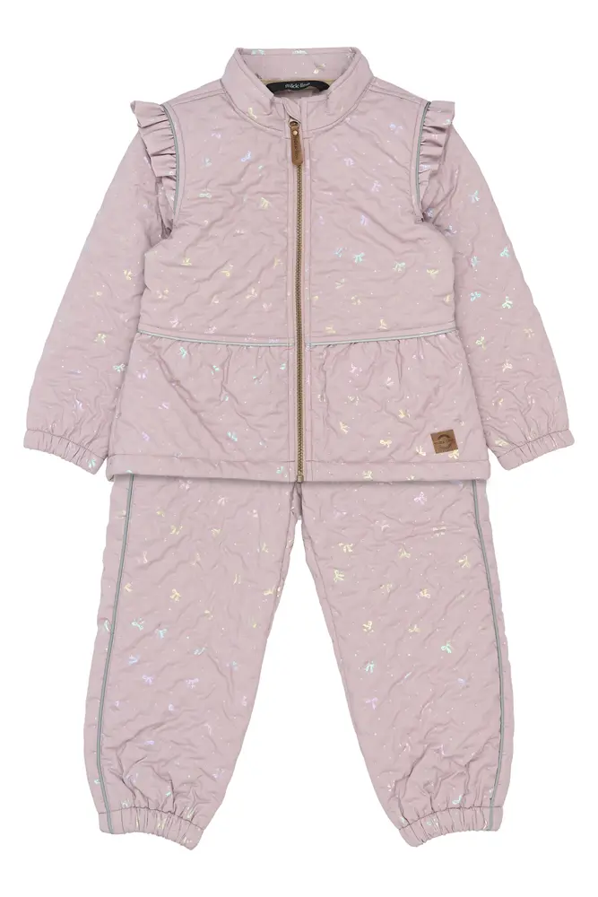 Thermo Set m. Tryck - Bow Foil AOP - 128 | Barnkläder - Ytterplagg - Termokläder | BabyMode