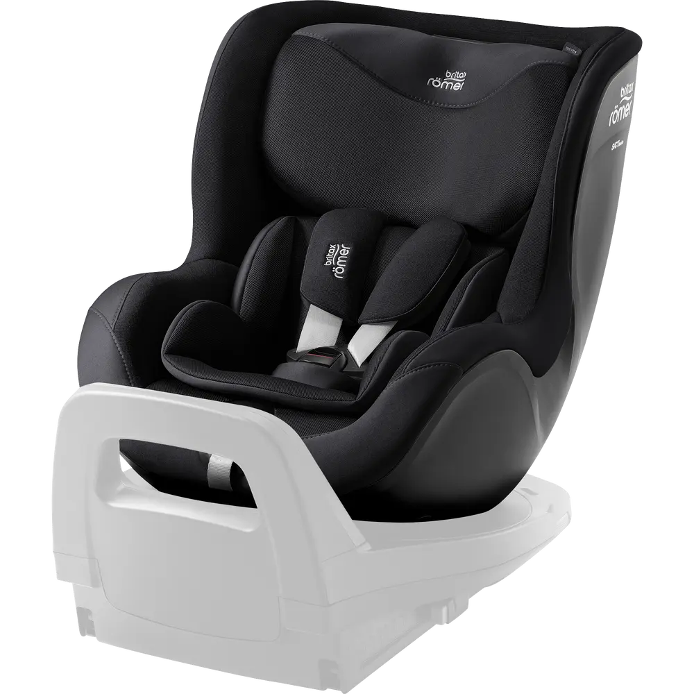 Britax Römer Dualfix 5Z Style Bilbarnstol - Carbon Black | Bilbarnstolar - Bakåtvända bilbarnstolar 9-36 Kg - Bakåtvända bilbarnstolar upp till 23 kg | BabyMode
