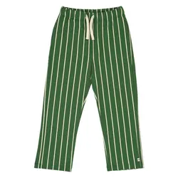 Sweatpants Pinstripe - Green Gables/Oak | Kläder - Underdelar - Byxor | BabyMode