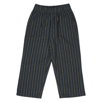 Byxor Vävda - Night Blue/Moss/Stormy Blue