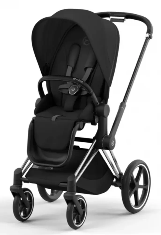 Priam Sittvagn - sepia black/chrome black | Barnvagnar - Sittvagnar | BabyMode