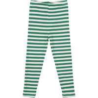 Fro Uni Rib Leggings - GREENSTRIP