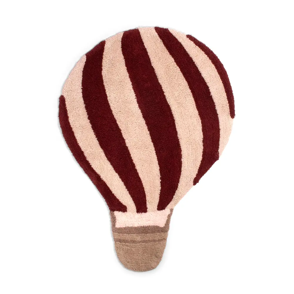 Golvmatta - Luftballong - Deeply Red | Barnrum - Inredningsdetaljer - Mattor | BabyMode