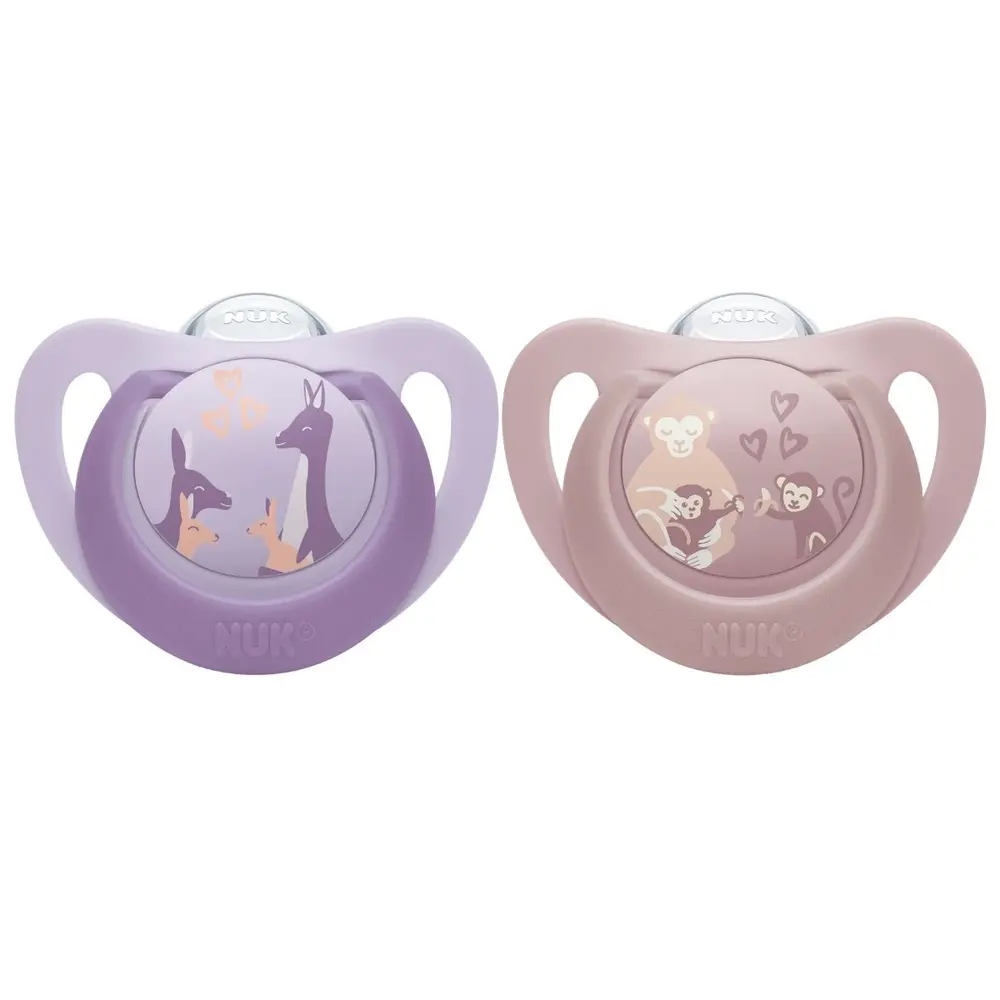 First Choice Napp 6-18 mån - Monkey/Kangaroo | Baby & Barn - Sköta - Nappar | BabyMode