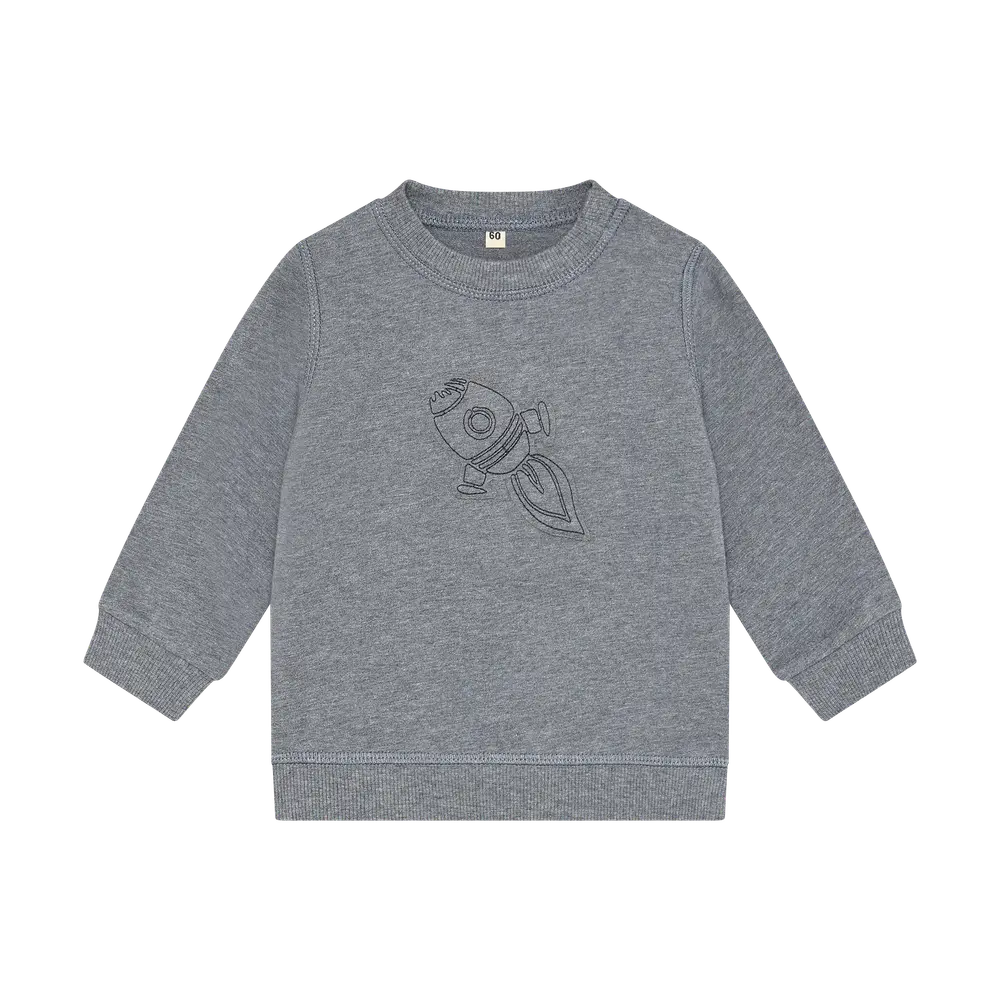 BeKids Sweatshirt - Turbulence - 70 | Barnkläder - Toppar - Koftor, västar & tröjor | BabyMode