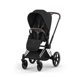 Cybex Priam Sittvagn - Style - Sepia Black/Chrome Brown | Barnvagnar | BabyMode