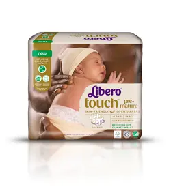 Touch Prematur-str.0 (2-5 kg.) - 24 st | Baby & Barn - Sköta - Blöjor & våtservetter | BabyMode