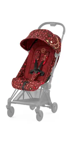Coya - Rockstar (textil sitsmaterial) | Barnvagnar - Resevagnar & sulkys | BabyMode