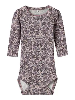 Oalia Långärmad Body - Burnished Lilac | Kläder - Bodys & overaller - Långärmad body | BabyMode