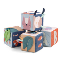 Mjuka Stapelleksaker 4-pack Woodland