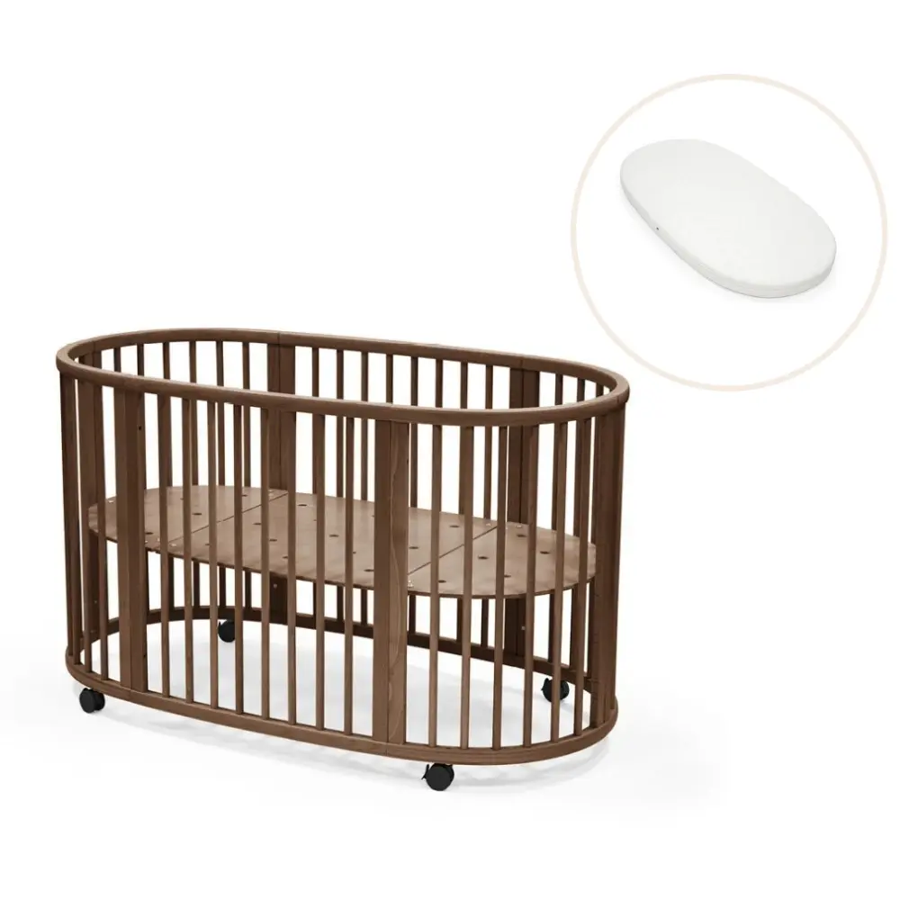 Stokke&reg; Sleepi V3 Spj&auml;ls&auml;ng Inkl. Madrass - Warm Brown
