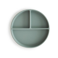 Indelad Tallrik Med Sugpropp - Cambridge Blue