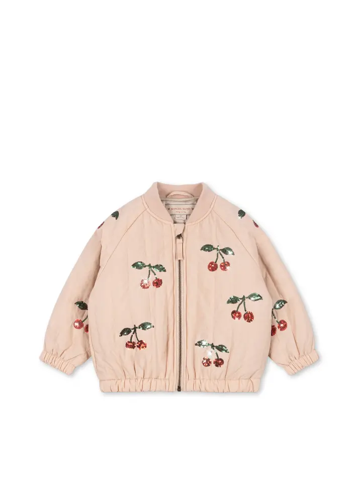 Konges Sløjd Juno Sequin Bomber Jacka - Cameo Rose - 12 MDR.