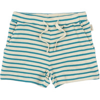 Shorts striber - TURQ/WHITE