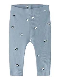 Haball Long John Leggings - Ashley blue | Barnkläder - Underdelar - Leggings | BabyMode