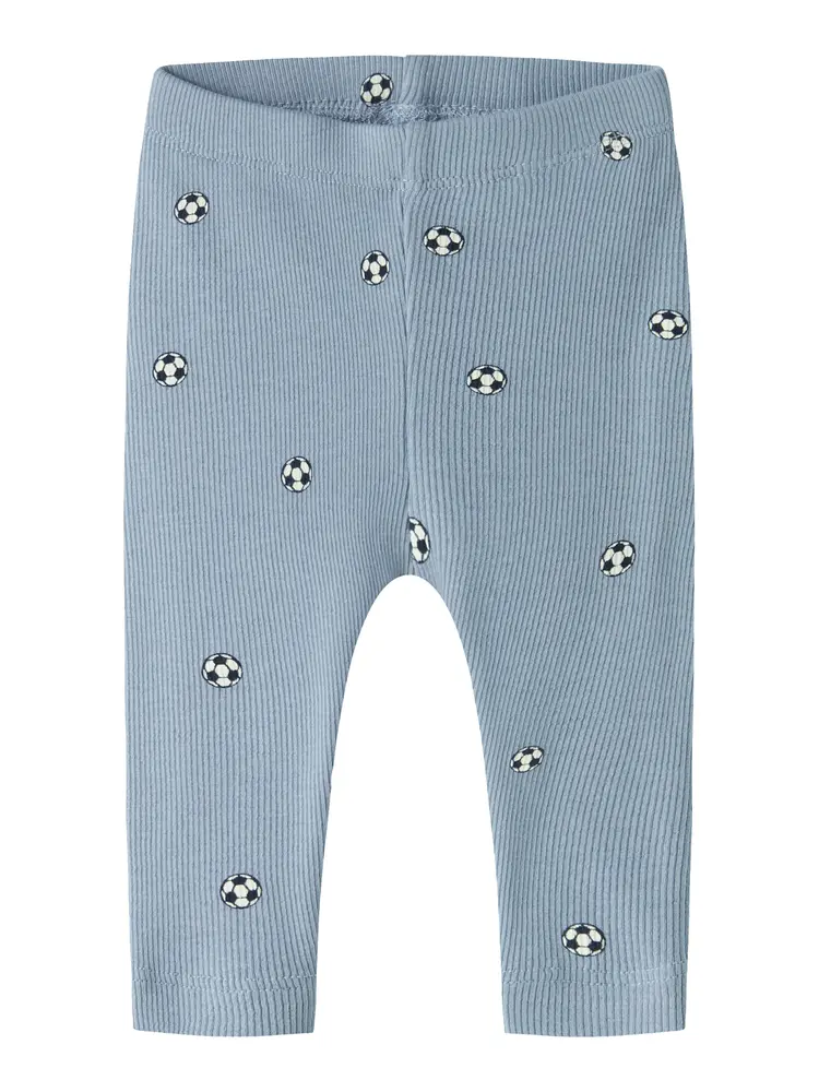 Haball Long John Leggings - Ashley blue - 68 | Barnkläder - Underdelar - Leggings | BabyMode