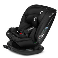 Lionelo Bastiaan Rwf i-Size Bilbarnstol - Black Carbon