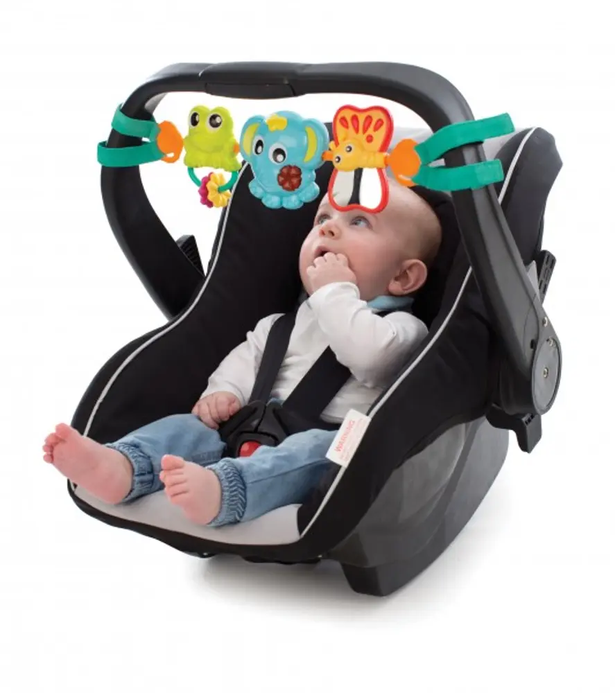 Aktivitetsleksak Travel Trio | Barnvagnar - Barnvagnstillbehör - Barnvagnshängen | BabyMode
