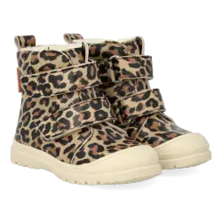 Vattenavvisande Stövlar TEX djurtryck - Beige Leo | Skor - Stövlar - Vinterkängor | BabyMode