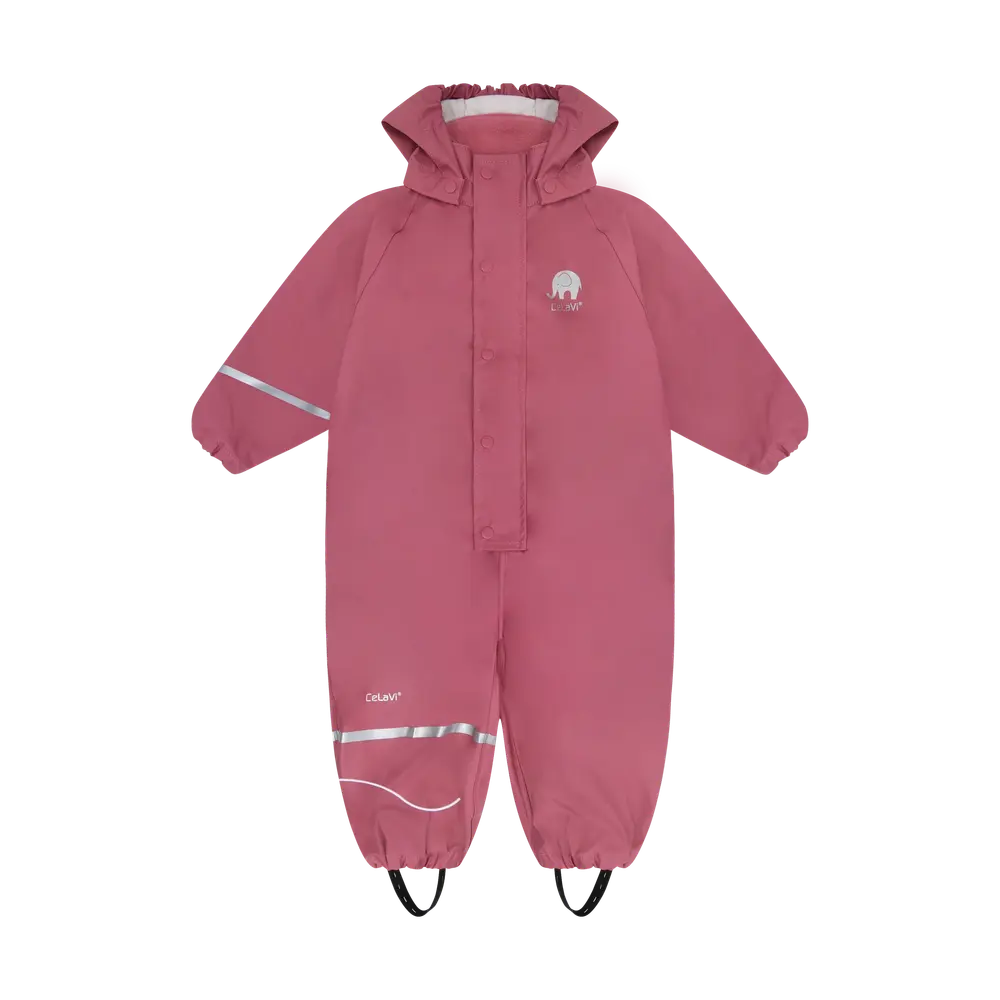Celavi Regnoverall - Rose Wine - 80 | Barnkläder - Ytterplagg - Regnkläder | BabyMode