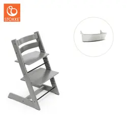 Tripp Trapp inkl. Förvaringslåda - Storm Grey | Baby & Barn | BabyMode