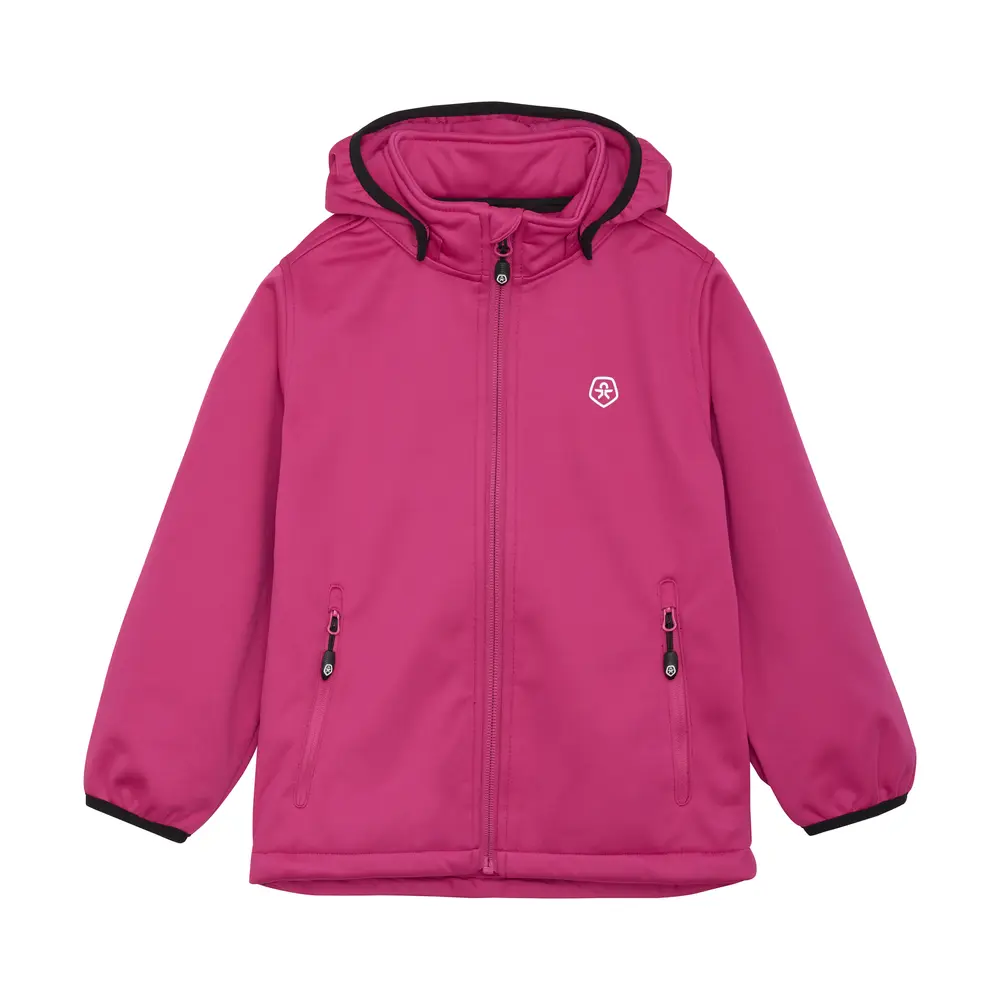 Softshell Jacka m. Fleece - Festival Fuchsia - 110 | Barnkläder - Ytterplagg - Softshell & fleece - Softshell | BabyMode