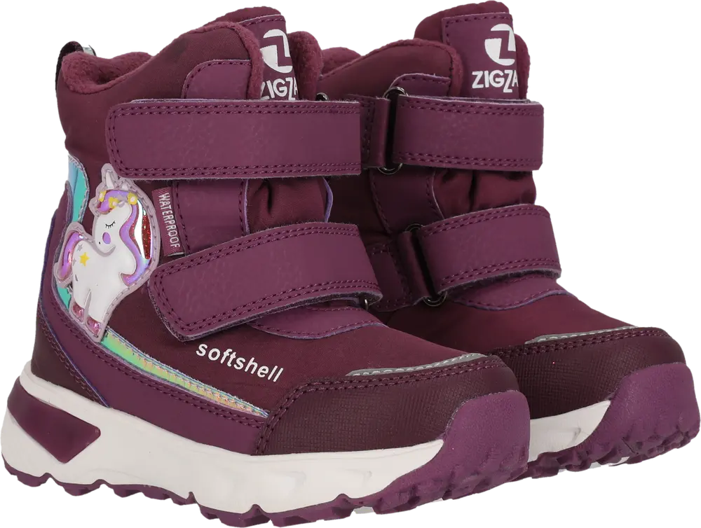 Blinkande Vinterkängor Hidol WP - Purple Pennant - 30 | Barnskor - Stövlar - Vinterkängor | BabyMode