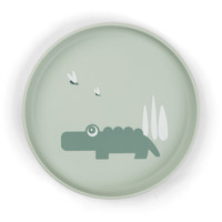 Tallrik - Croco Green