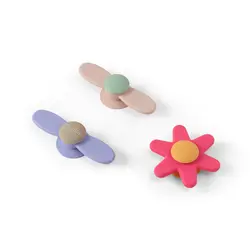 Baby spinners med sugkopp - 3-pack - Pink | Leksaker - Vattenlek - Badleksaker | BabyMode
