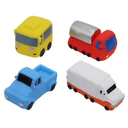 Badleksaker Bilar 4-pack | Leksaker - Vattenlek - Badleksaker | BabyMode