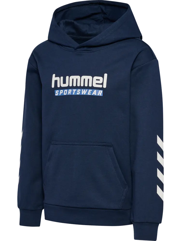 Jr Logo Hoodie - Dress blues - 110/116 | Barnkläder - Toppar - Koftor, västar & tröjor | BabyMode