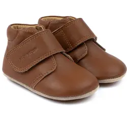 Lära-gå-Skor Velcro - Camel | Skor - Inneskor & tofflor - Tofflor | BabyMode