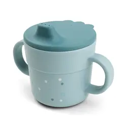 Pipmugg Happy Dots - Blue | Baby & Barn - Äta - Träningsmuggar & flaskor | BabyMode