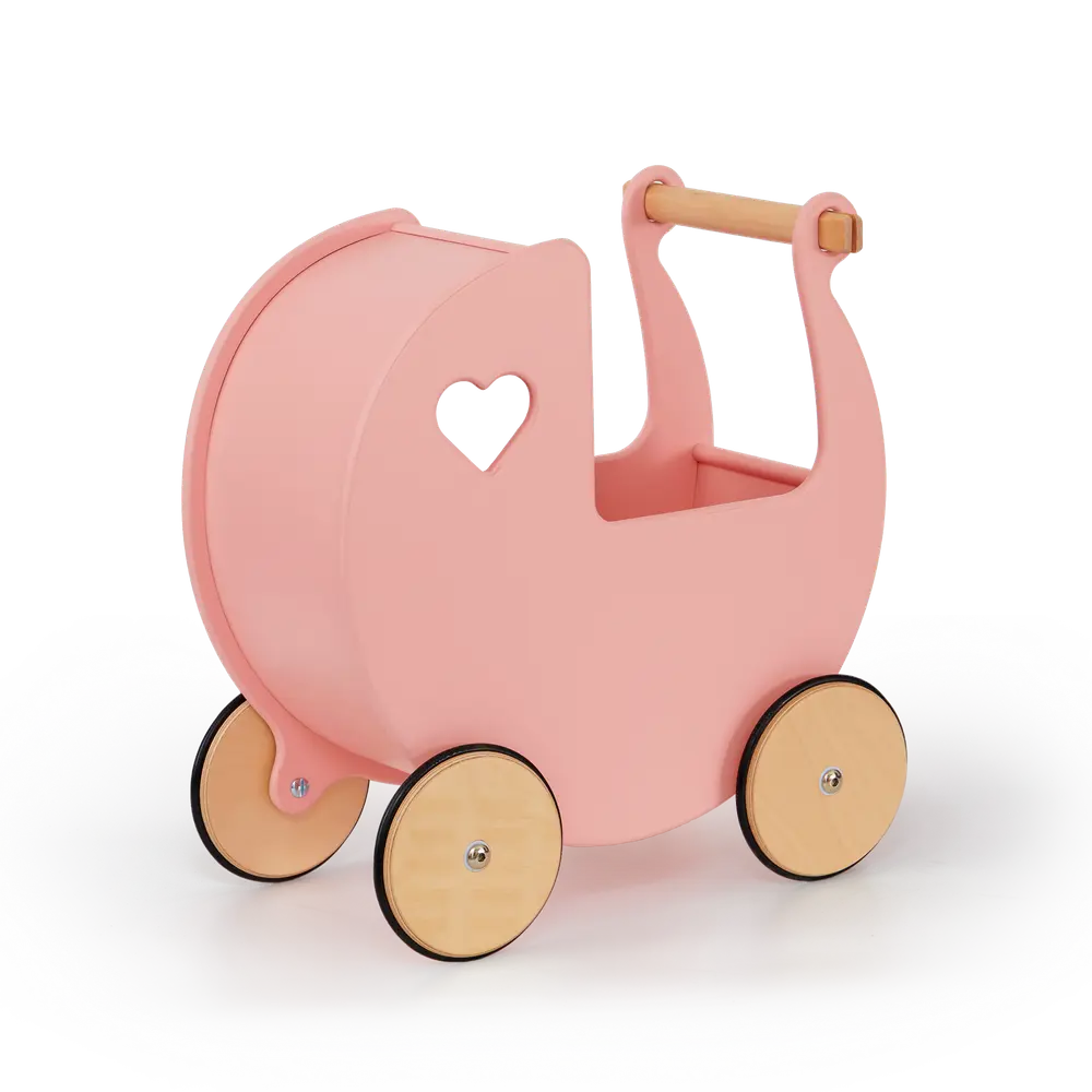Dockvagn Luksus - Rosa | Leksaker - Dockor & figurer - Dockvagnar & sängar | BabyMode