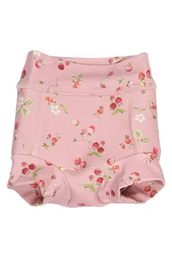 Exa Badblöja - Misty Rose Strawberry AOP | Barnkläder - Badkläder - Badblöjor | BabyMode