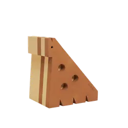 Giraff L24, Yellow Zoo | Leksaker - Aktivitetsleksaker - Barnmöbler | BabyMode