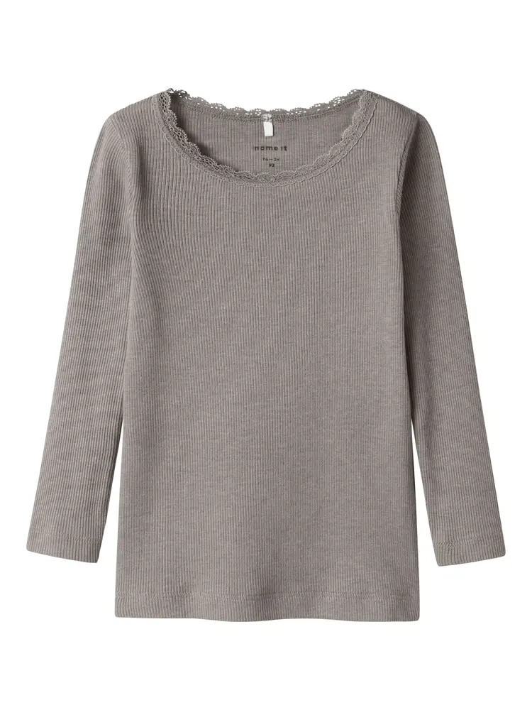 Name It Kab Långärmad Topp - Satellite - 92 | Barnkläder - Toppar - Blusar | BabyMode
