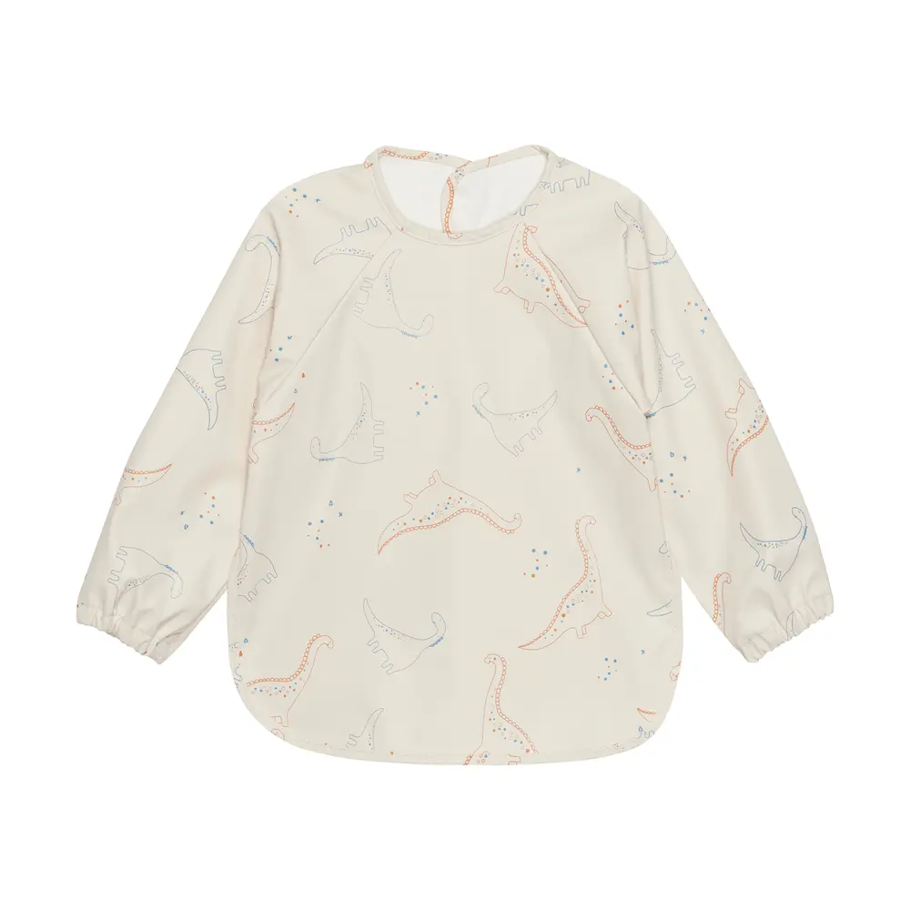 Celavi Långärmad Haklapp - Amber Brown - ONE SIZE | Baby & Barn - Äta - Haklappar | BabyMode