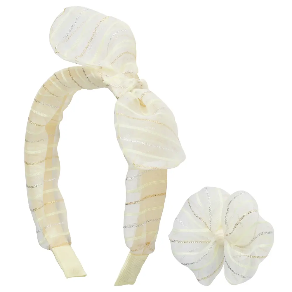 Diadem Hårset - Gul - ONE-SIZE | Barnkläder - Temakläder - Festkläder & tillbehör - Håraccessoarer | BabyMode