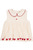 Bæk og bølge bluse m. hjerter - DUSTY ROSE