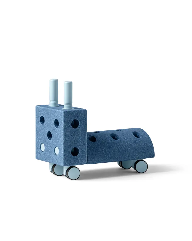 Tiny Ride - Deep Blue/Sky Blue | Leksaker - Aktivitetsleksaker - Motorikleksaker | BabyMode