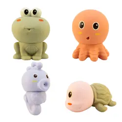 Badleksaker i ask, 4 st. vetestrå | Leksaker - Vattenlek - Vattenleksaker | BabyMode