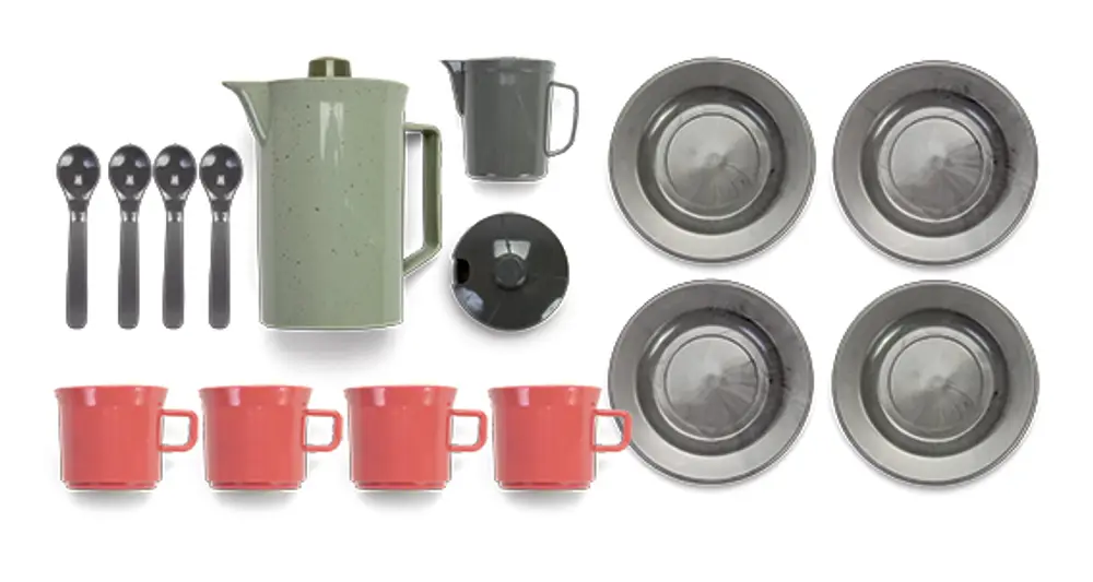 Kaffeservis Green Bean | Leksaker - Köksleksaker & hemmalek - Köksleksaker - Kökstillbehör | BabyMode