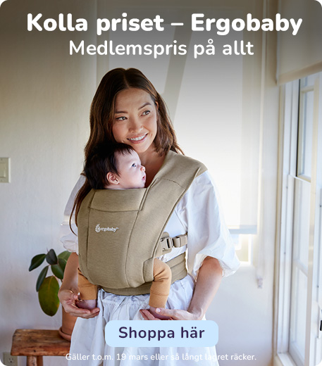 Medlemspris på Ergobaby
