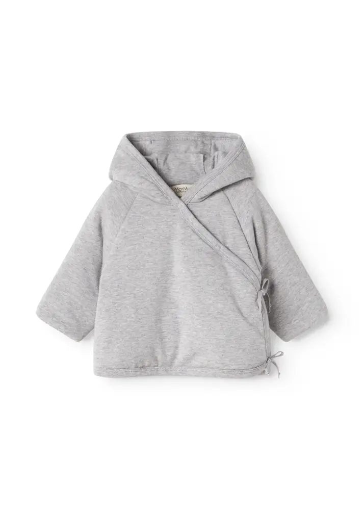 MarMar Jules Omlottjacka - Light Grey Melange - 44/50