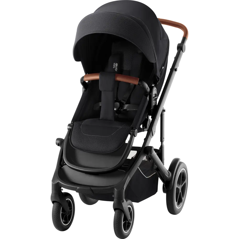 Smile 5Z Sittvagn - Galaxy Black/GreenSense