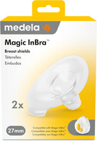 Magic InBra brösttrattar 27 mm, 2-pack