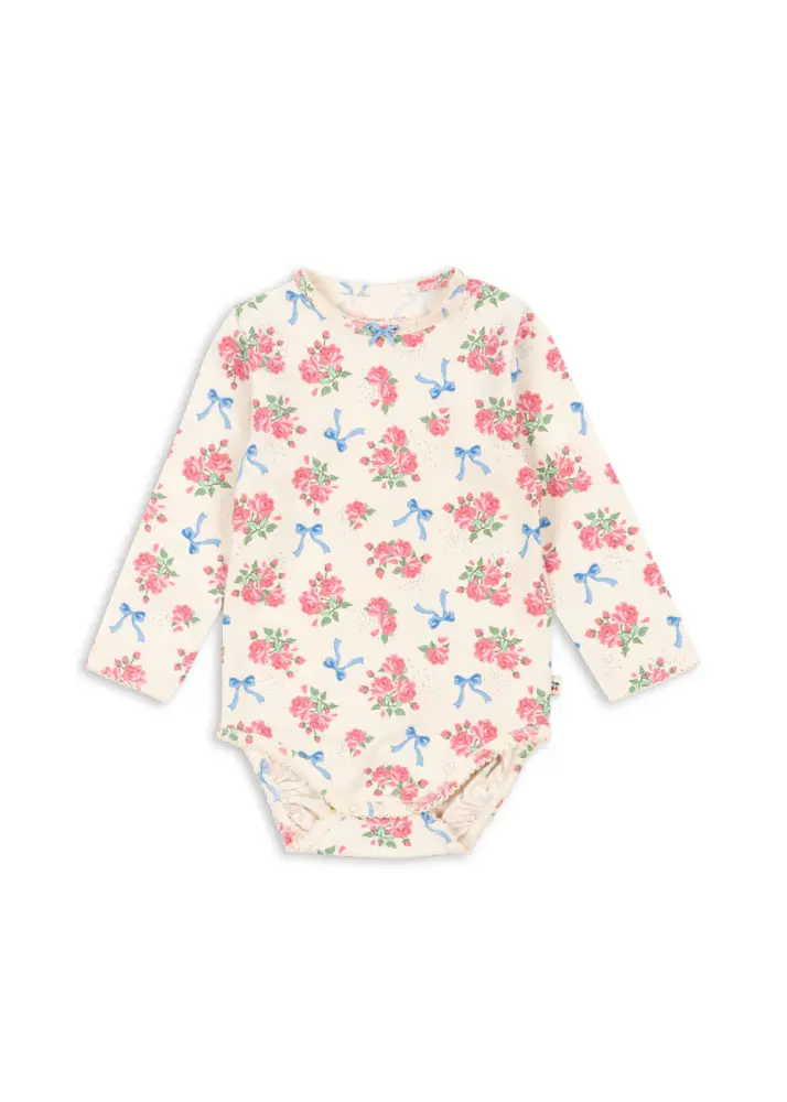 Basic Långärmad Body - Bella Rosita - 18 MDR. | Barnkläder - Bodys & overaller - Långärmad body | BabyMode
